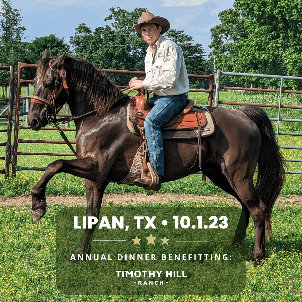 Timothy Hill Ranch Dinner | Lipan, TX
